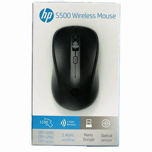 HP WIRELESS MOUSE S500