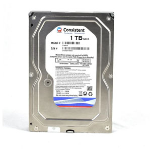 CONSISTENT 1 TB HARD DISC