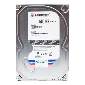 CONSISTENT HDD 500 GB
