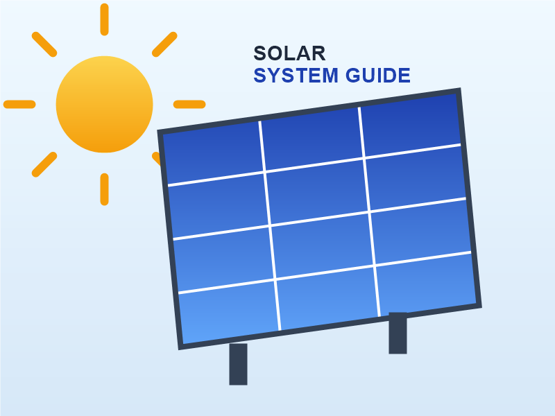 Solar panel installation guide illustration - AI SECUTECH Wayanad